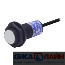 PRDA Серия Датчики индуктивные повышенной чувствительности в цилиндрическом корпусе c тефлоновым покрытием (с кабелем)