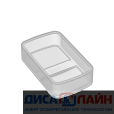 MTB45-F152 Силиконовый кожух для двойных плоских кнопок серий MTB4/MTB5 (3 шт. в комплекте)