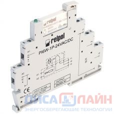 Интерфейсное одноканальное реле  PIR6W-1P-12VDC